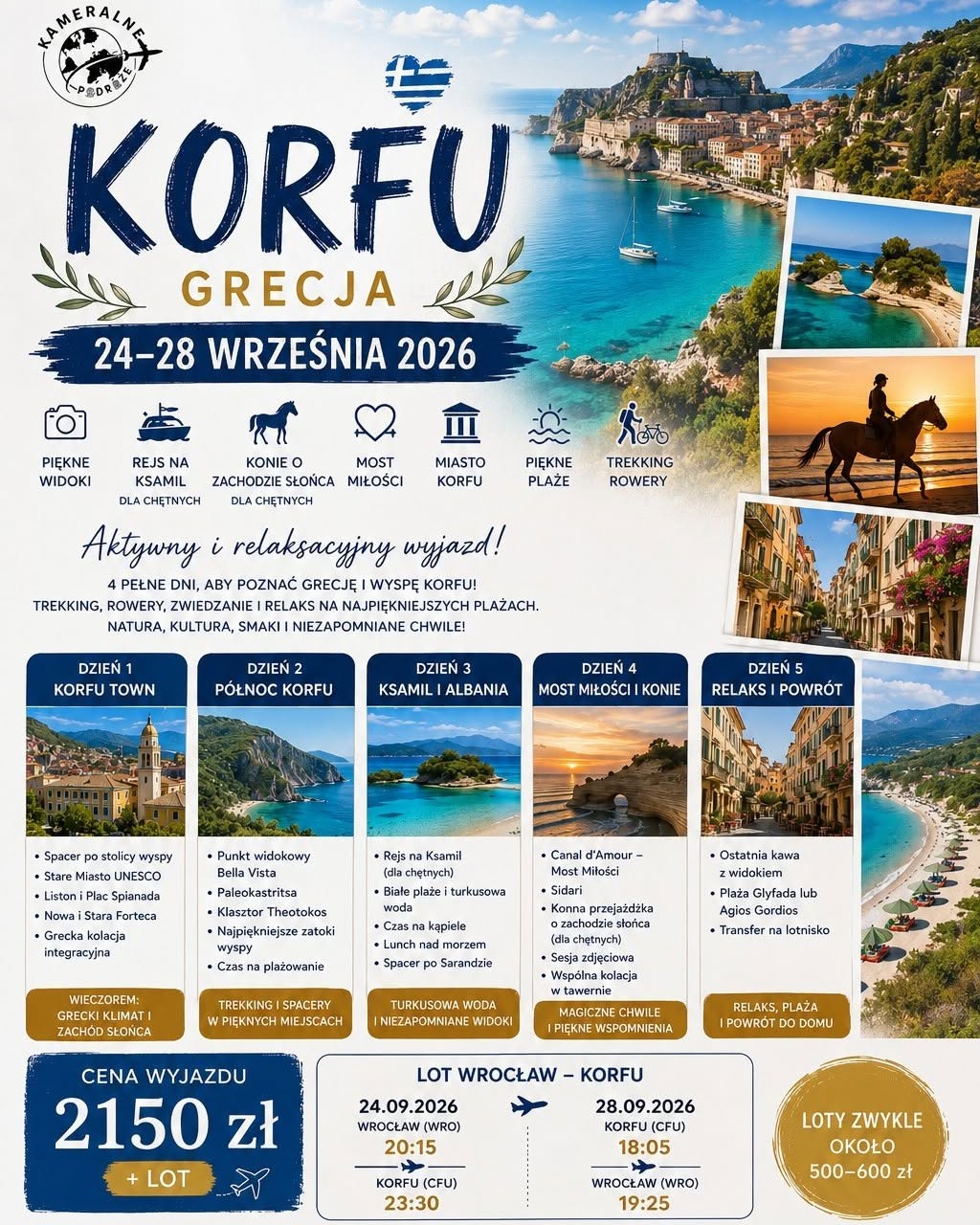Korfu – Grecka Wyspa Marzeń