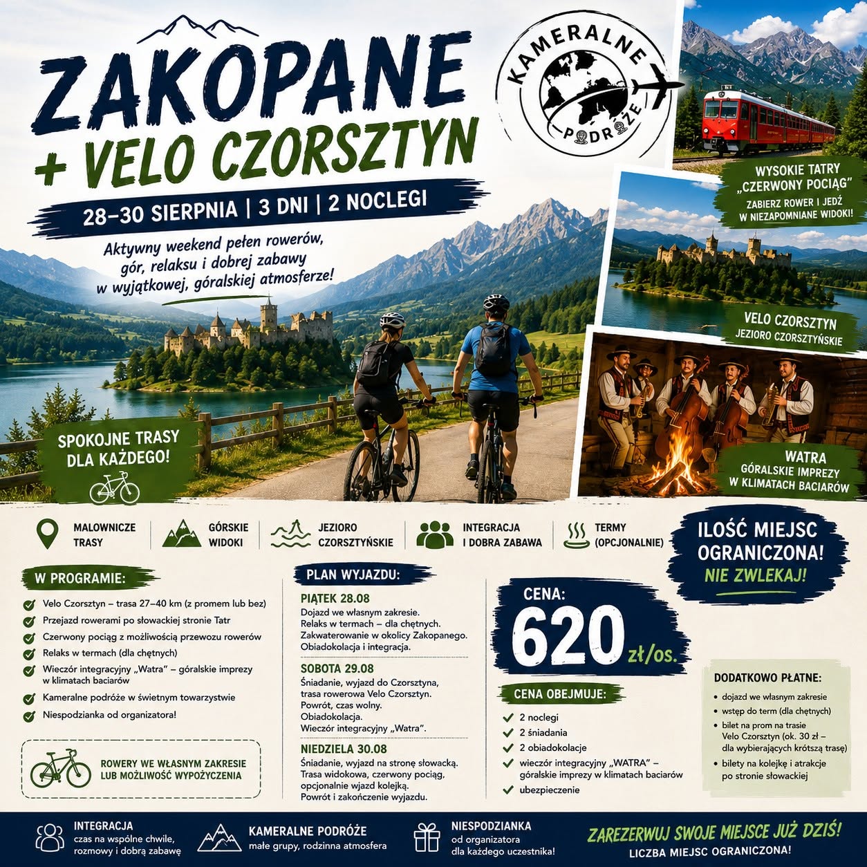 Zakopane + Velo Czorsztyn